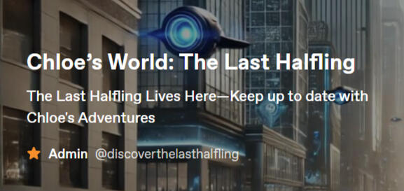 Screenshot of banner for Chloe's World on Tumblr